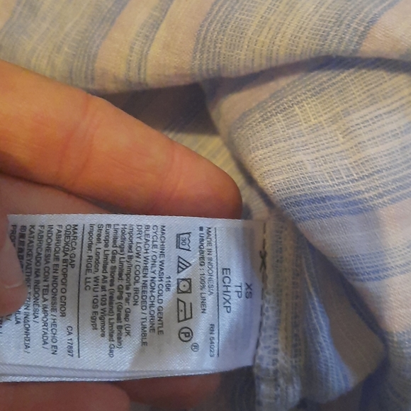 Linen blouse - Picture 5 of 6